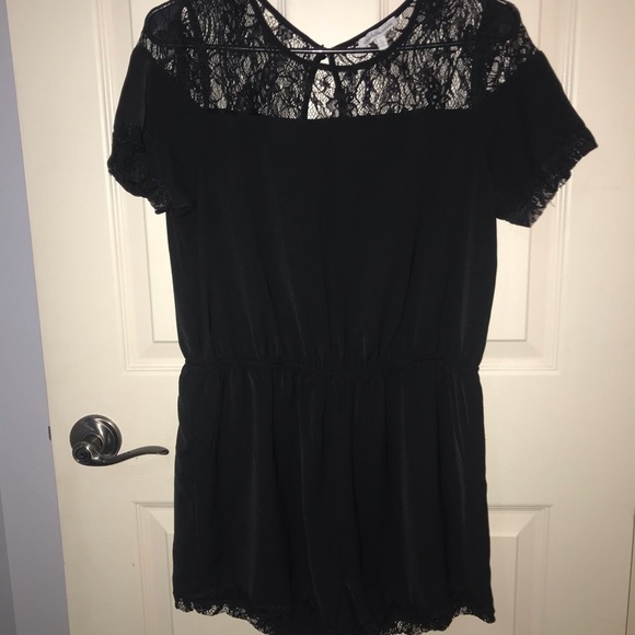 Charlotte Russe Dresses & Skirts - Black Charlotte Russe Romper